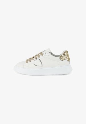 Philippe Model, TEMPLE LOW WOMAN - Sneakers basse - blanc or