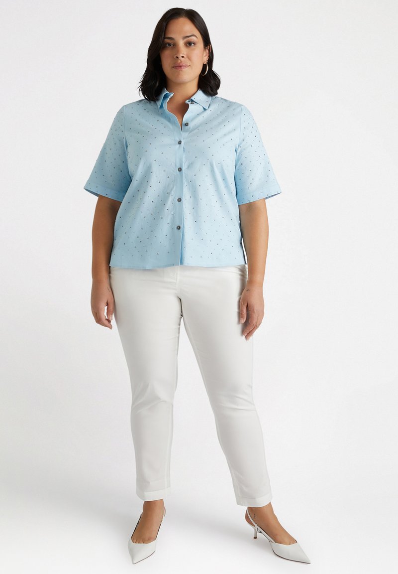 Camicia Azzurra Camicia Jeans Con Nodo Calliope CON NODO Camicia