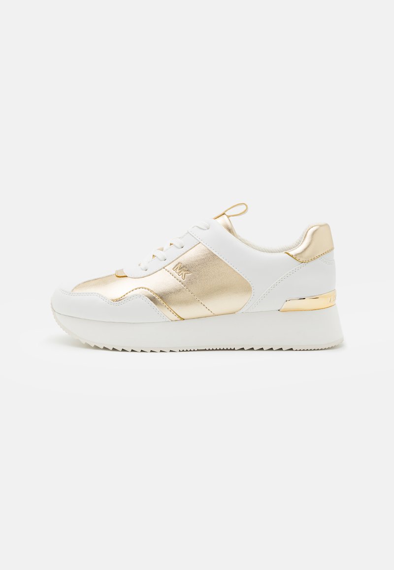 michael kors gold trainers