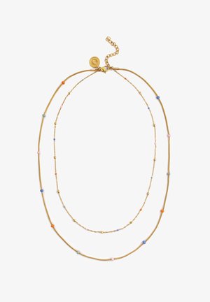 Singularu, DOUBLE CARLA SET - Halskæder - gold-coloured