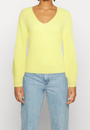 Strickpullover - yellow
