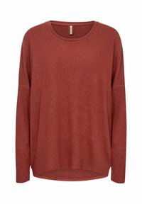 Soyaconcept BIARA - T-shirt à manches longues - mineral red mel