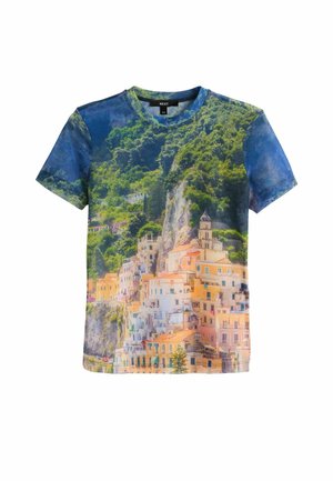 Next SHORT SLEEVE REGULAR FIT - T-shirt imprimé - multi scenic print