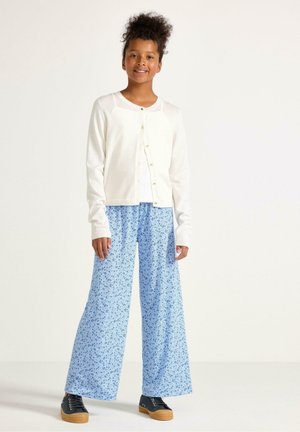Lindex WIDE - Pantaloni - light blue