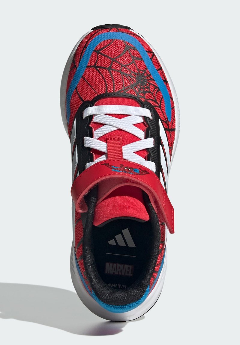 adidas Performance MARVEL SPIDER-MAN FALCON 3.0 - Road running shoes - pure  ruby ftwr white bright blue/white - Zalando.ie