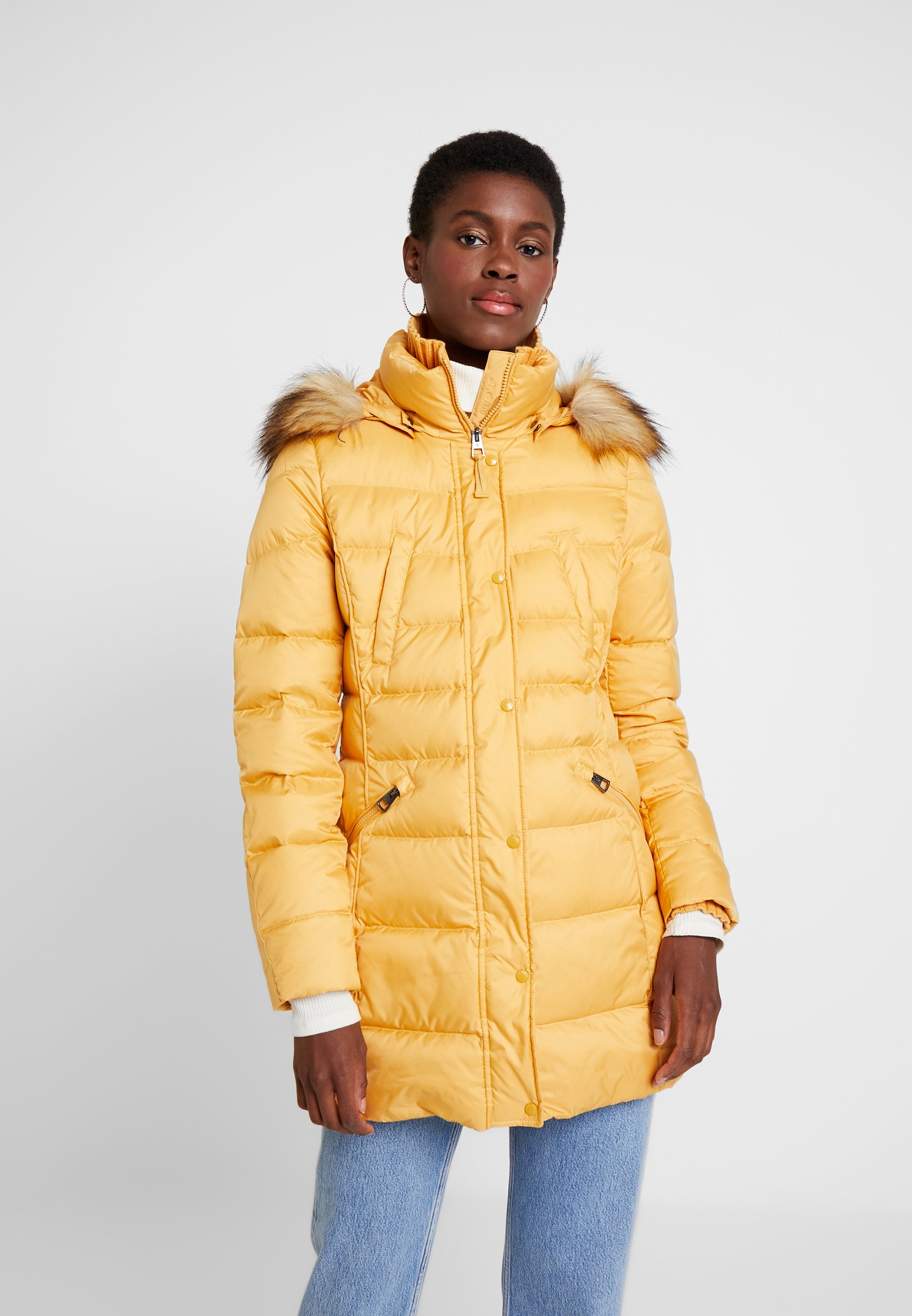 Marc O'Polo COAT FILLED Dunkappa rock amber wheat Marc O'Polo Dunjacka amber wheat Zalando.se