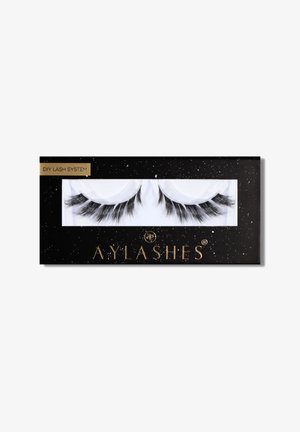 Aylashes, AYLASHES KÜNSTLICHE WIMPERN FOXY EYES SINGLE (4-16 MM) - False eyelashes - schwarz