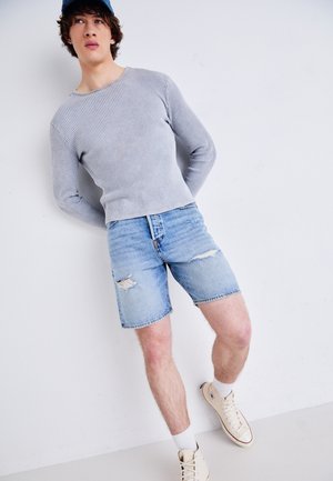 JJITONY JJORIGINAL - Short en jean - blue denim