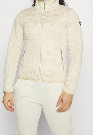 Fleece jacket - beige