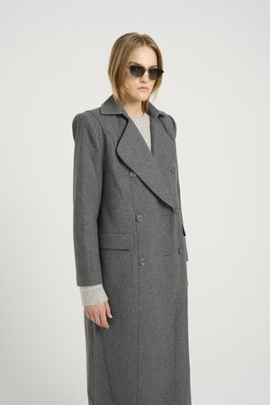 ZINKA - Klassinen takki - dark grey melange