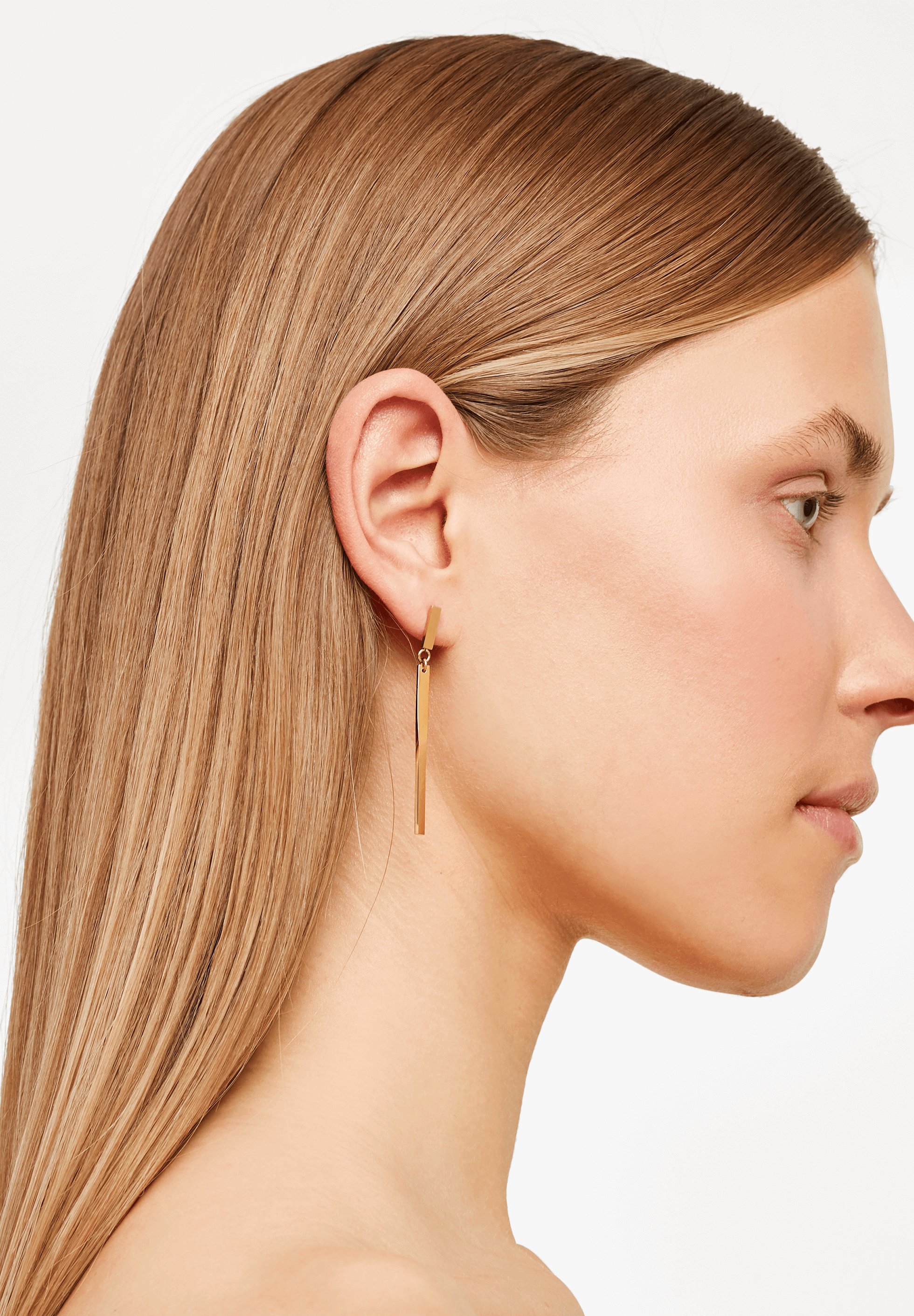 Boucles D'oreilles Liebeskind Berlin - Acier Inoxydable - Pendantes 3,5cm