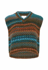 Non sélectionné, turquoise/brown mix