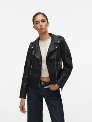 Vero Moda VMKERRIULTRA  - Jakna iz umetnega usnja - black