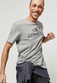 O'Neill - T-shirts print - silver melee a Miniaturebillede 1