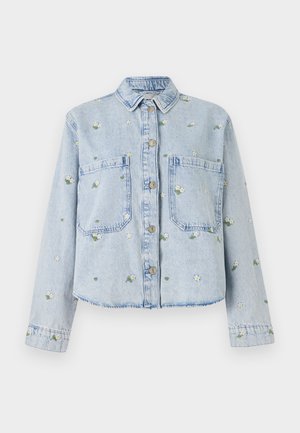 ONLY ONLCASSIE  - Bluza s gumbima - light blue denim