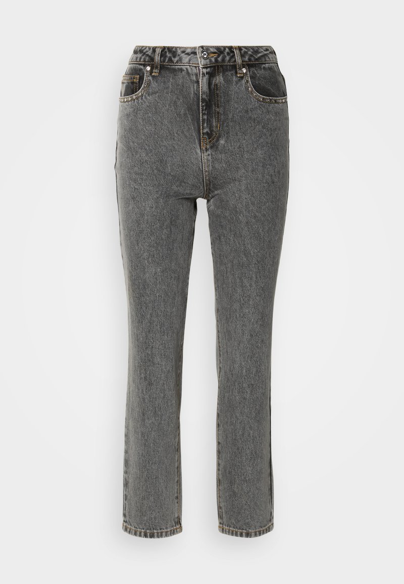 Morgan Jeans Tapered Fit grijs denim/greydenim