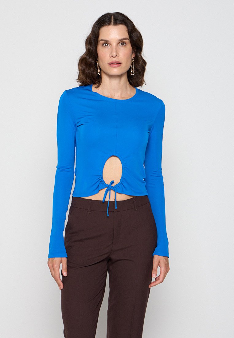 Proenza Schouler White Label Longsleeve blauw Proenza Schouler White Label Longsleeve blauw