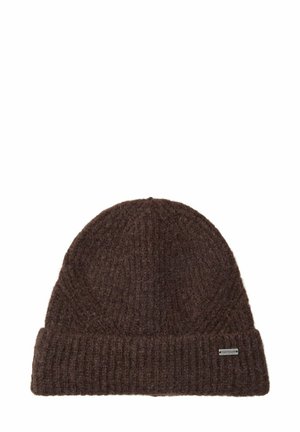 Bonnet - dark oak brown melange