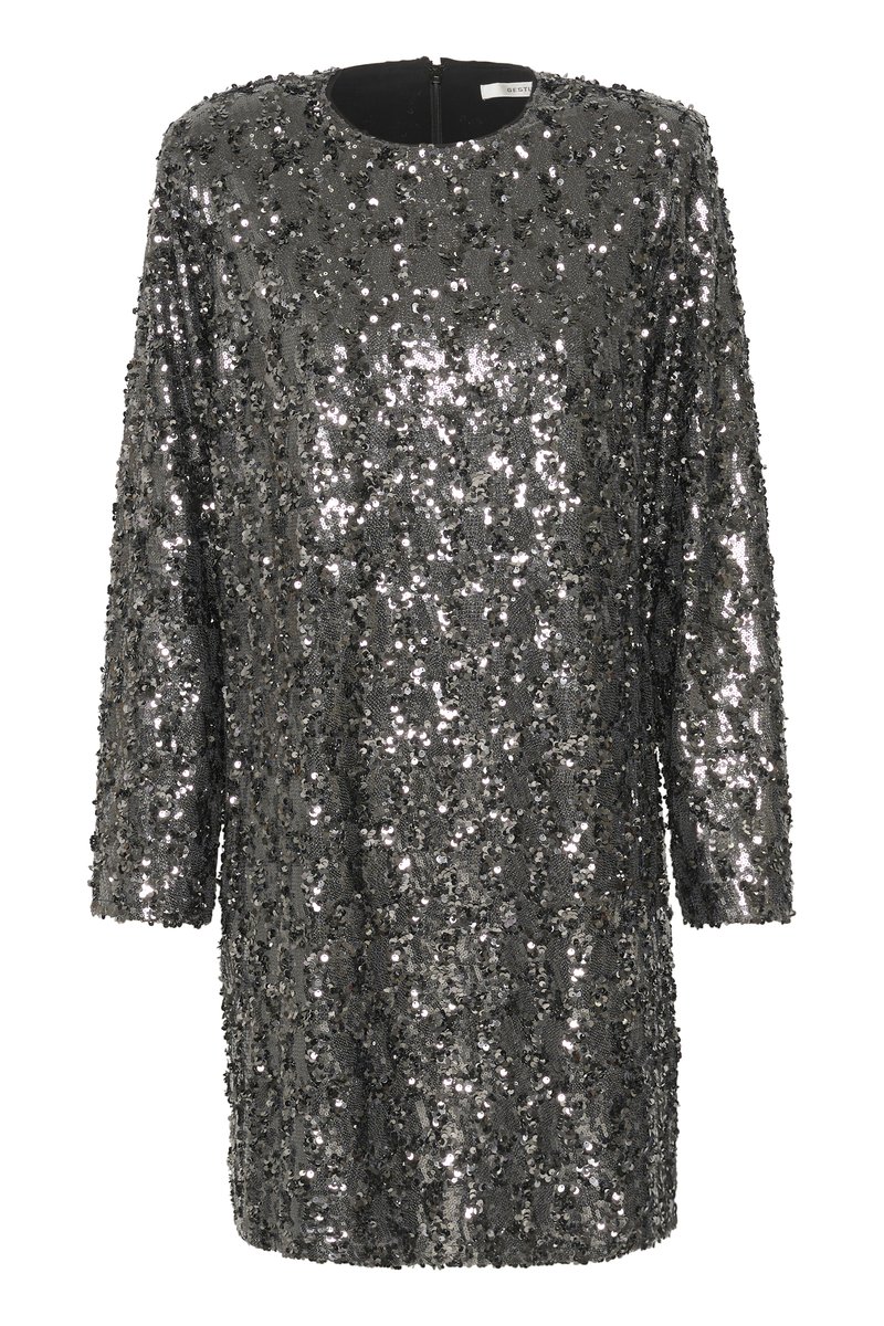 Gestuz Cocktailjurk grijs-metallic