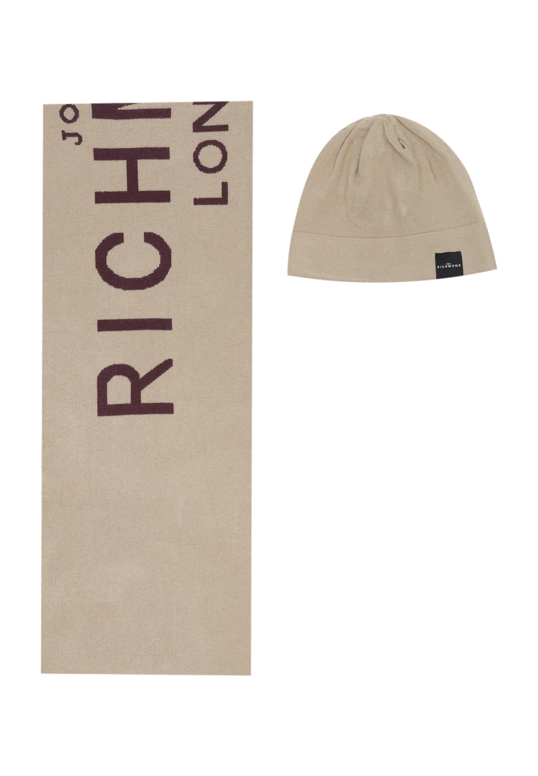 John Richmond SET Sciarpa beige