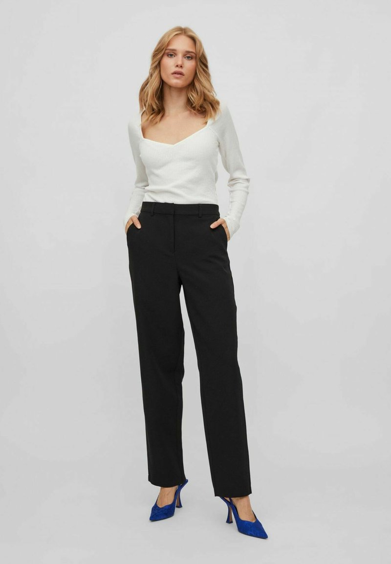 VILA - Pantalones - black, Ampliar