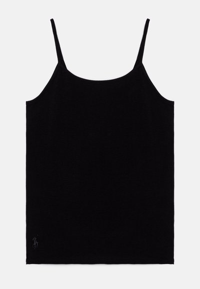 Polo Ralph Lauren CAMISOLE 2 PACK - Camisola interior - black/andover heather