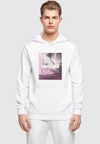 Merchcode SUMMER - EVERY SUMMER HAS A STORY BASIC  - Kapuutsiga pusa - white