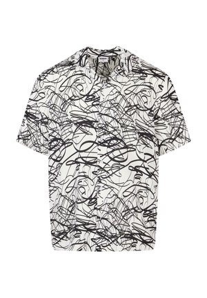 Urban Classics AOP RESORT - Chemise - whitescribble