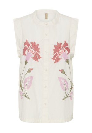 Culture, CUALVILD OLENA SLEEVELESS - Blouse - spring gardenia