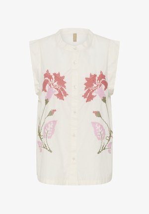 Culture, CUALVILD OLENA SLEEVELESS - Pluus - spring gardenia