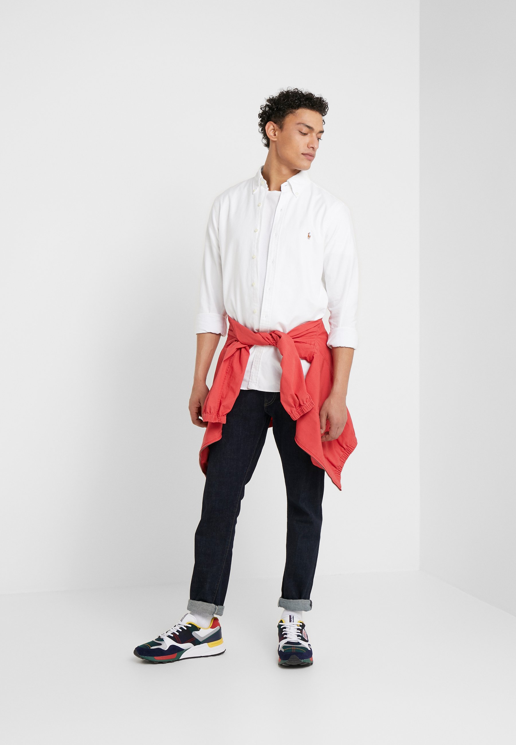 Polo Ralph Lauren OXFORD SLIM FIT - Shirt - white - Zalando.co.uk