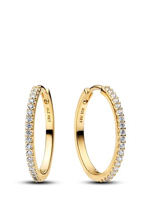 Pandora, BOUCLES D'OREILLES CRÉOLES SCINTILLANTES - Orecchini - jaune