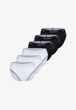 6 PACK - Slip - weiß schwarz