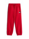 Spodnji deli trenirk - medium red