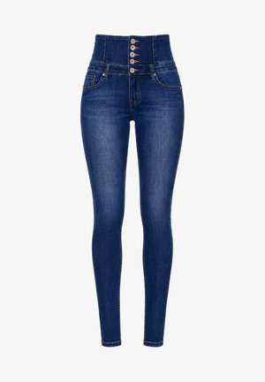 Elara, Jeans Skinny Fit - blau