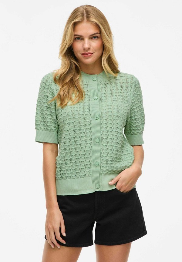 VIVUA KURZARM - Strickjacke