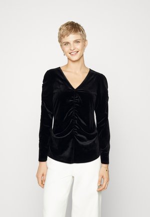 Pieces PCNATALIE - Μπλούζα με μακριά μανίκια - black