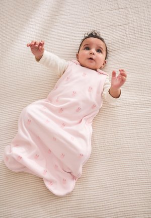 Next, REGULAR FIT - 1 TOG SLEEVELESS BABY SLEEPBAG  . - Baby's sleeping bag - pink embroidered bunny