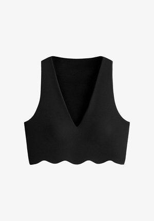 OYSHO, WAVY MEDIUM SUPPORT COMPRESSIVE SPORTS BRA - Brassières de sport à maintien normal - black