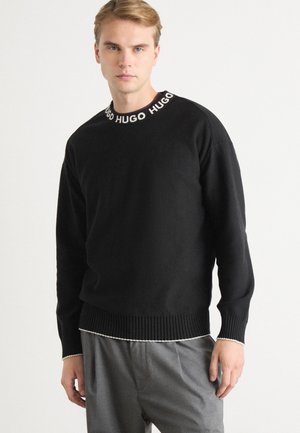HUGO SMARLO - Strickpullover - black