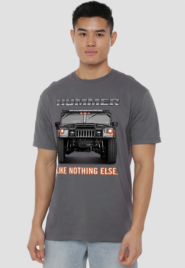 HUMMER LIKE NOTHING ELSE - T-Shirt print - anthracite