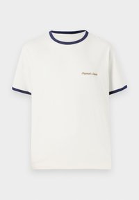 Jack & Jones JORNORREBRO RINGER TEE CREW NECK - T-shirts basic - antique white