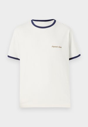 Jack & Jones JORNORREBRO RINGER TEE CREW NECK - Basic póló - antique white