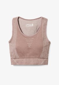 Smartwool Women's Strappy Bra Intraknit-Träger-BH für Damen, Black Heather, XS Smartwool Women's Strappy Bra Intraknit-Träger-BH für Damen, Black Heather, XS