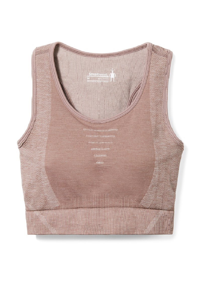 SmartWool Sport-bh met medium support donkerbruin SmartWool Sport-bh met medium support donkerbruin