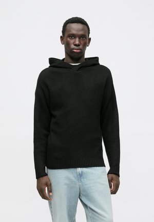 JJESOHO OLLIE HOOD - Jumper - black