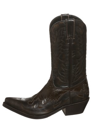 Cowboy- / bikerstøvler - dark brown
