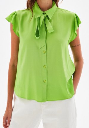 Hemdbluse - neon green