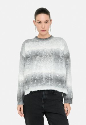WITH SEQUINS - Maglione - light grey