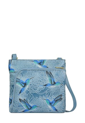 HANDPAINTED - Umhängetasche - tooled birds sky